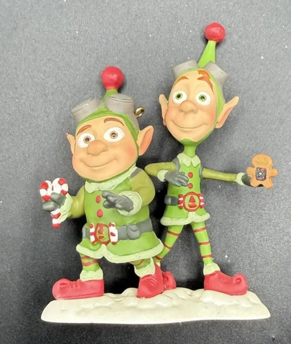 Hallmark Disney’s Prep & Landing Wayne and Lanny Christmas Ornament No Box Lo16